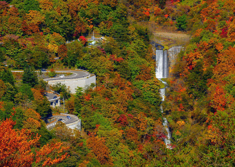 Irohazaka Winding Road in Nikkō, Tochigi Prefecture