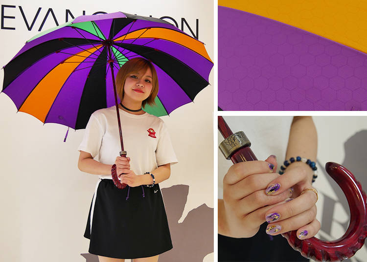 4) EVANGELION Umbrella: Your Own A.T. Field Against the Rain!