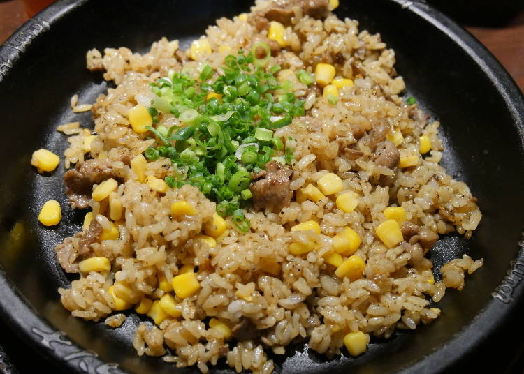美味しすぎて、シメたくない!看板メニューの「ビーフペッパーライス」
