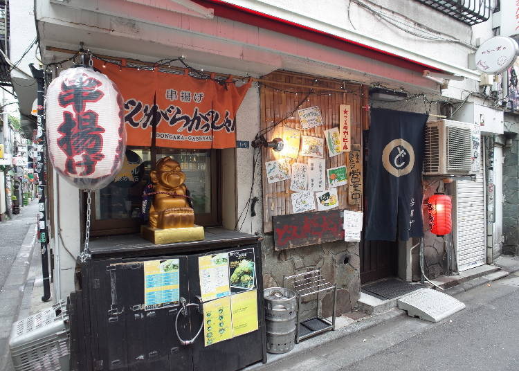 日本の居酒屋スタイルが気軽に楽しめる「どんがらがっしゃん本店」