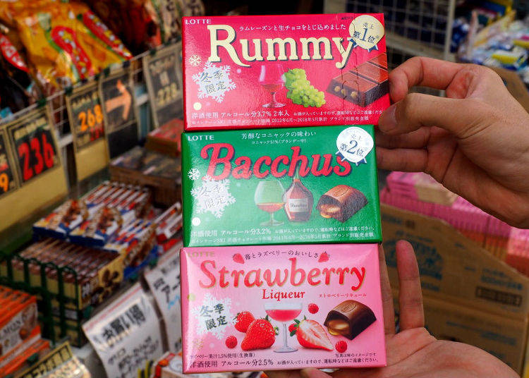8. Liqueur chocolates