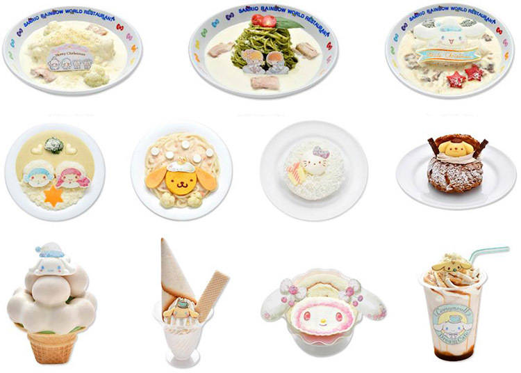 Just for Christmas! Cute foods with your favorite characters!