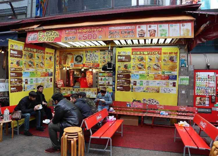 モーゼスさんのケバブの「ドネルケバブ」