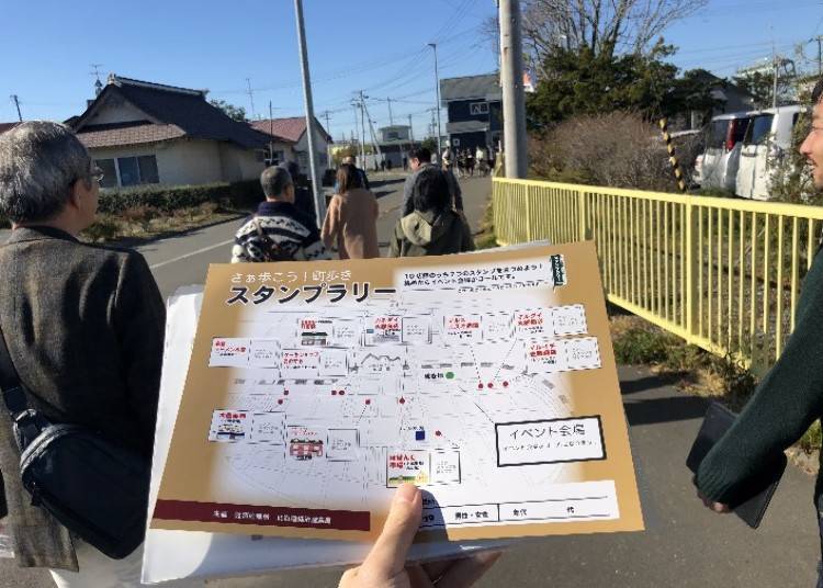 Visiting Mukawa with a Stamp Rally