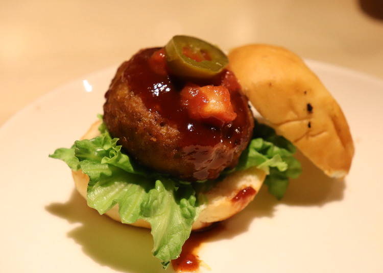 ■ランチビュッフェ限定!「ミニバーガー」