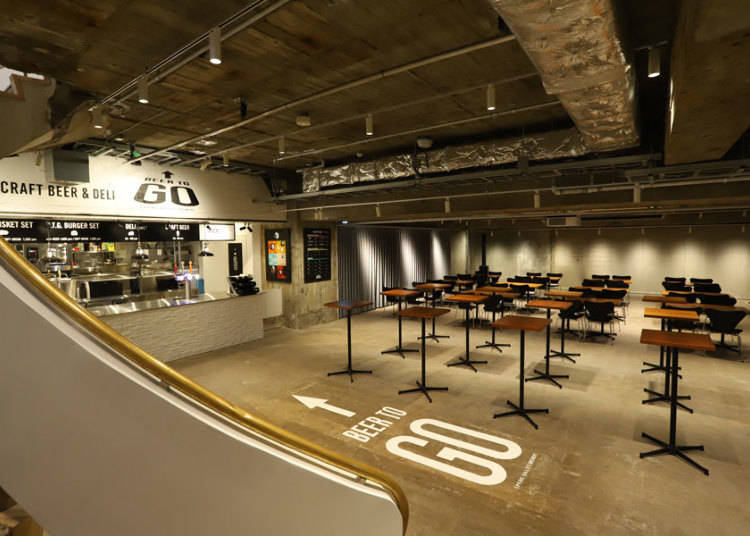 Craft Beer for One Coin and a Deli Food Stand on B4F!