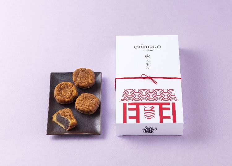【第三名】edocco 生人形燒 8入 含稅1080日圓