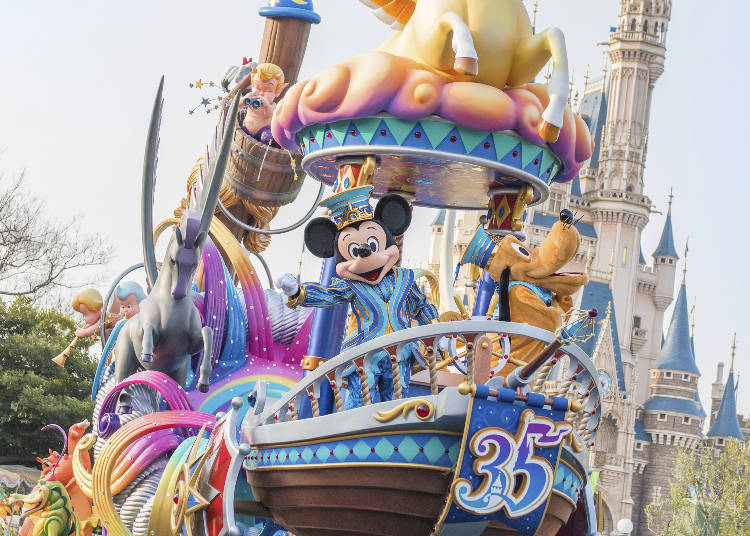 ◆東京迪士尼樂園◆
■東京迪士尼度假區35週年慶「Happiest Celebration!」壓軸活動
【娛樂表演】