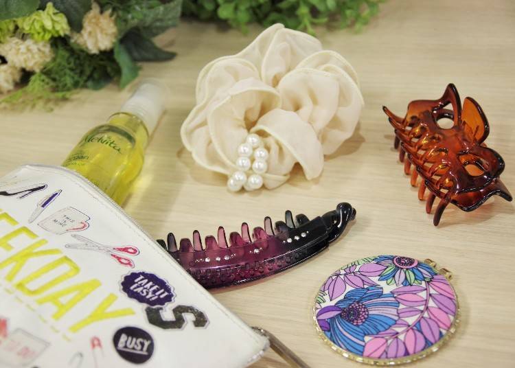 「ヘアアイテム」を持ち歩く人もちらほら