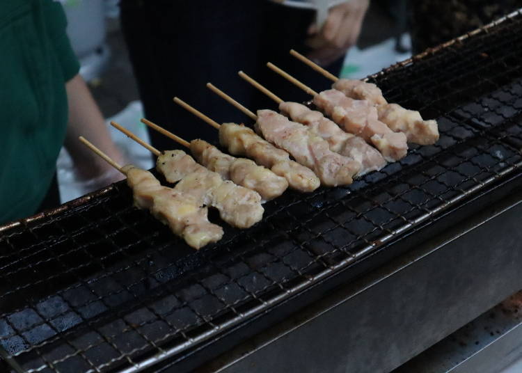 日本居酒屋的招牌料理,「烤雞串」試吃