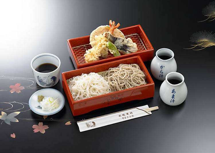 口感滑順的各種蕎麥麵專賣店『永坂更科布屋太兵衛』
