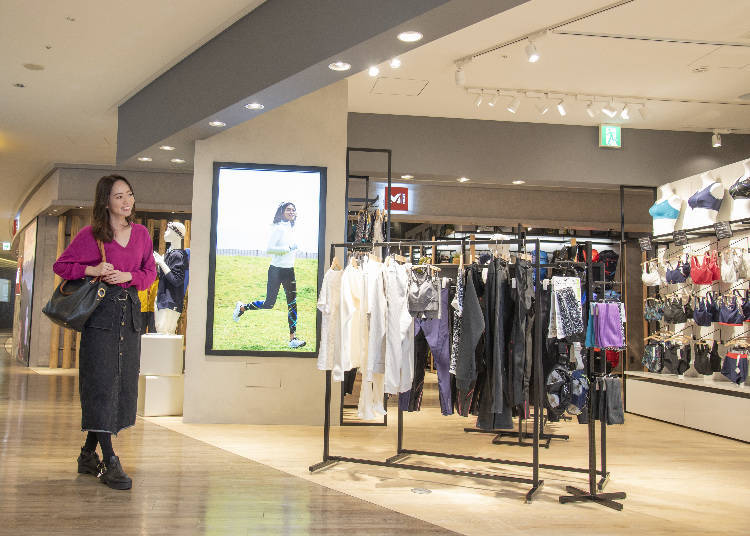 Experience the product appeal at CW-X company stores