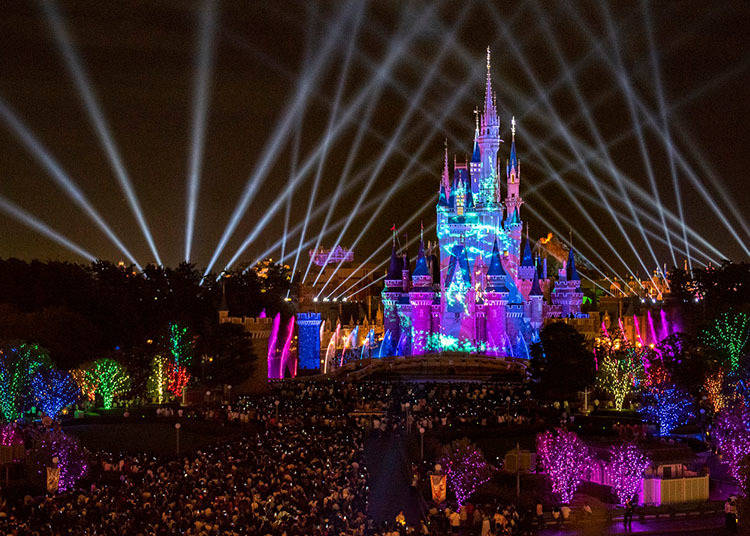 Thru April 26, 2019: Nighttime Spectacular at Tokyo Disneyland
