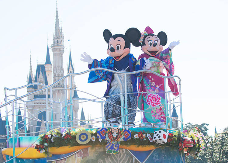 January 1 – 5, 2020: New Year’s Programs at Tokyo Disneyland / Tokyo DisneySea