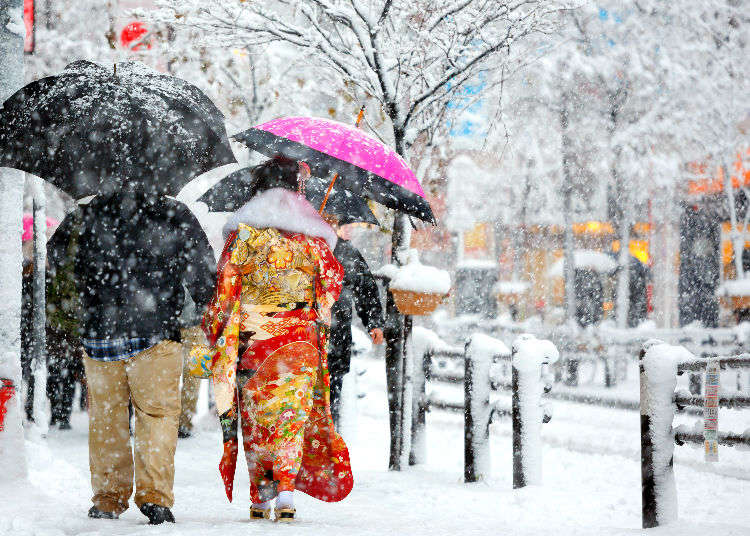 Does It Snow in Tokyo? Snowfall Probability based on Snowfall Amount and Number of Snow Days