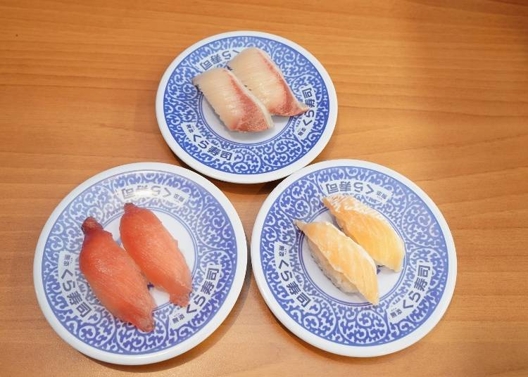 くら寿司人気の寿司ネタTOP3は?!