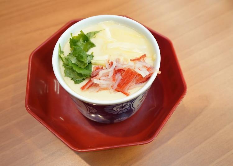 推薦副餐③ 溫醇柔嫩好吃到停不下來的「茶碗蒸 燉飯」
