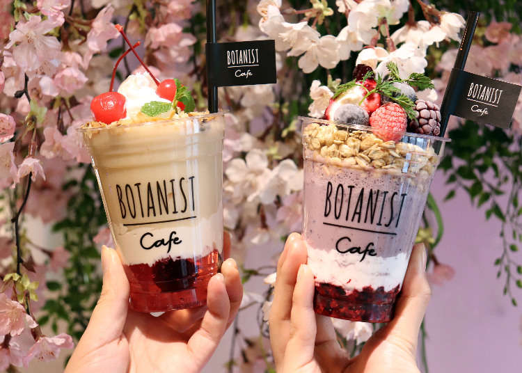 一足先に桜を楽しんで!可愛い&ギルティフリーな「桜メニュー&アイテム」ボタニストカフェ編