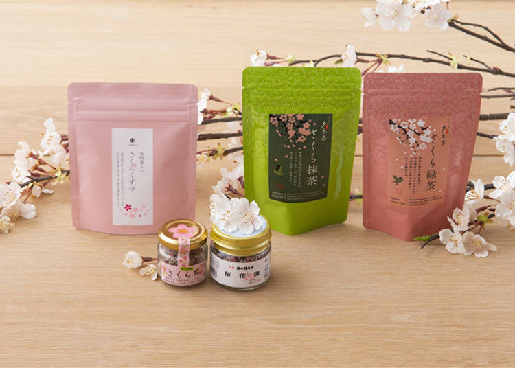 ■ほのかな桜の香りで食卓に春運ぶ、「桜のお茶」シリーズ