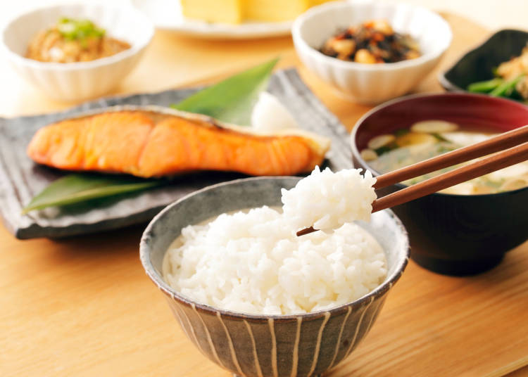 食事のクオリティが高い、そして何よりお米がおいしい!