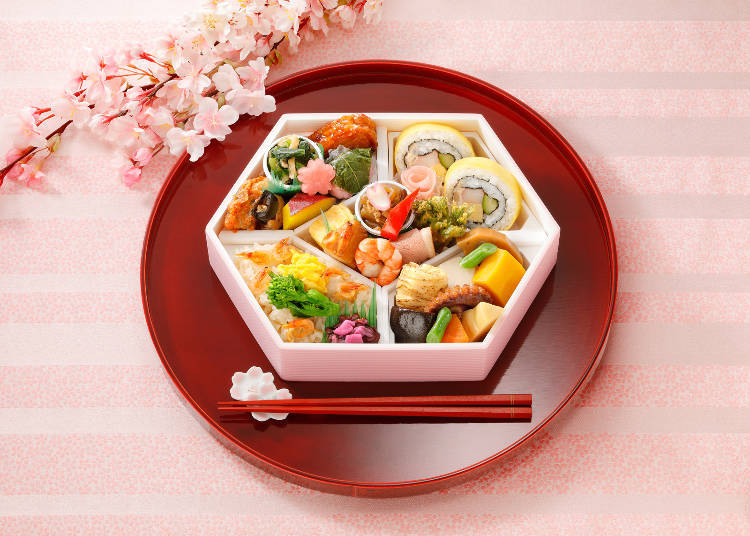 9. Nadaman Chubo: "Hana No Tayori (Flower Tidings)" Is the Perfect Seasonal Set Meal to Bring Along for Hanami