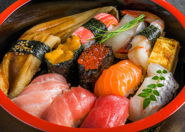 鮮度の良さは日本ならでは!「刺身と寿司」