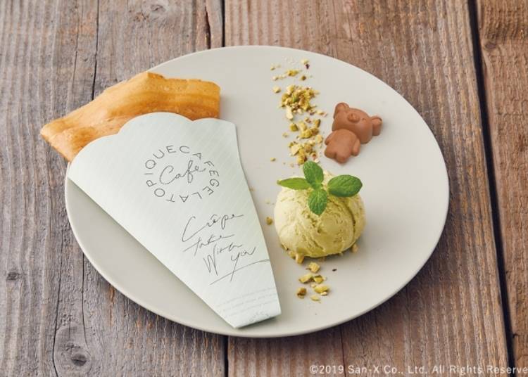 Rilakkuma’s Sugar and Butter Crepe - 1280 yen