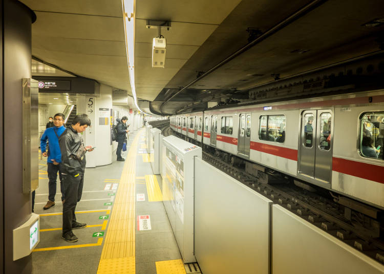 ■Impression 4: It's easy to change trains since they're all part of the same system
