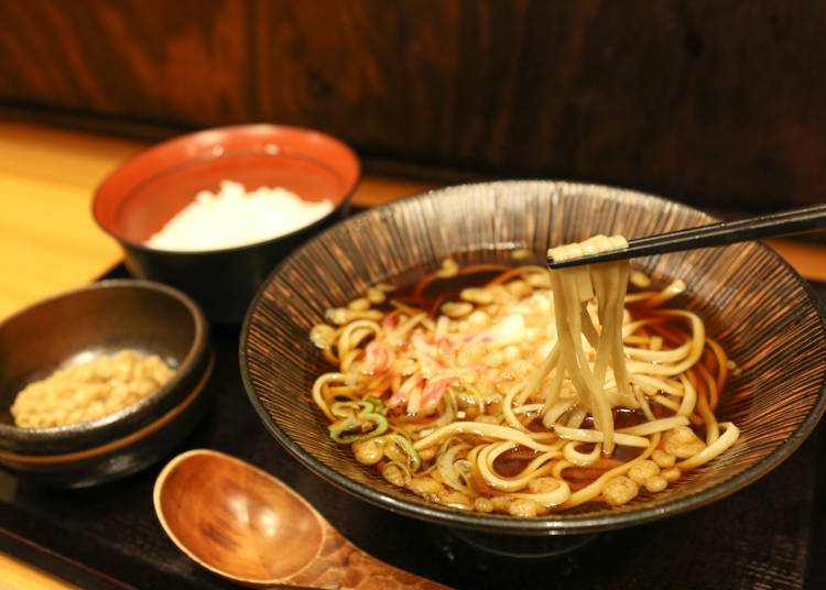 本格蕎麦をさくっとリーズナブルに味わえる「蕎麦 冷麦 嵯峨谷 渋谷店」