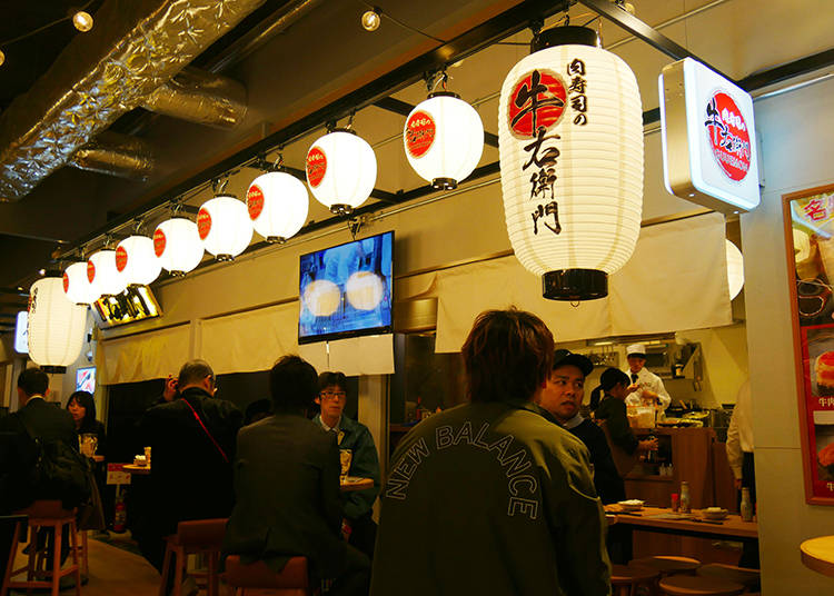 1st floor gourmet street "POST STREET"