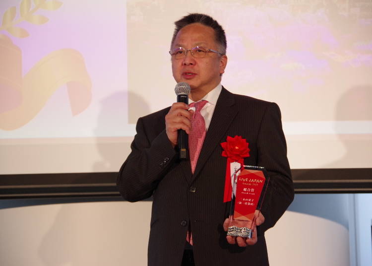【総合賞・ショッピング部門(小型ショッピング施設)】1位 二木の菓子(上野)
