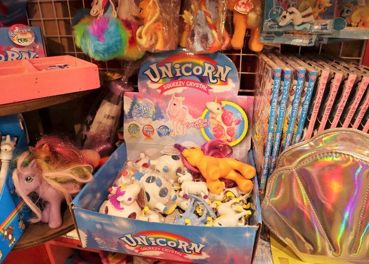 ⑤キャラクター商品だと、「ユニコーン」「ジブリ」のグッズが◎!