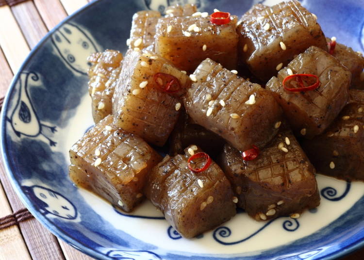 初めての食感にショック!「ピリ辛こんにゃく」