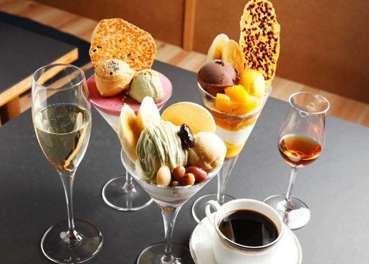 Shime parfait is all the rage in Sapporo. Try one of these at the end of your night out!