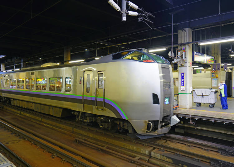 ポイント1)快適でバスよりも早いJR路線