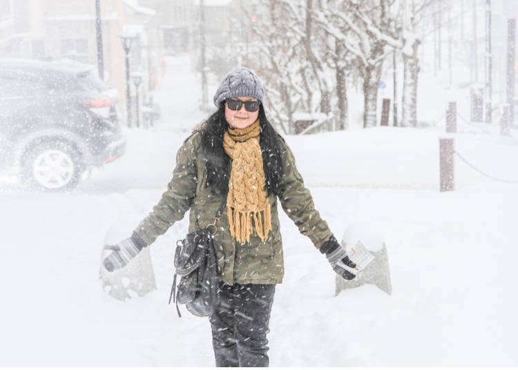 2. The average temperature in Sapporo reaches 26.4℃ in summer. In winter it’s -7.0℃!