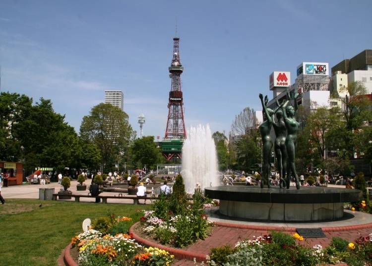 【札幌観光スポット3】札幌の中心にある「大通公園」夏や冬などに開催されるイベントは必見!