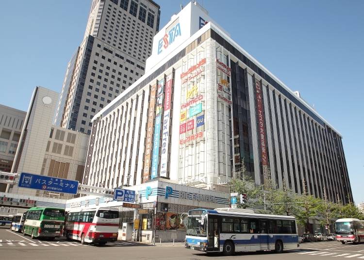 札幌駅前エリアの代表お買い物スポット!札幌駅直結のショッピングセンター「札幌ESTA」