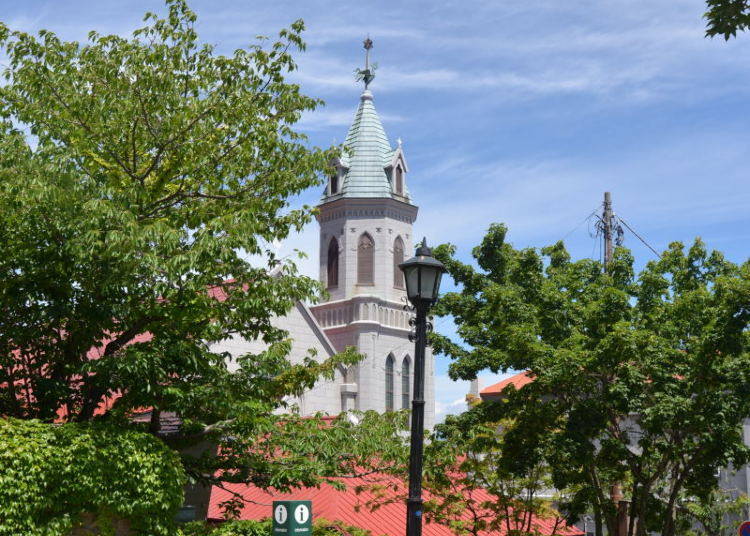 Japan’s oldest historical church, the Catholic Church Hakodate Motomachi.