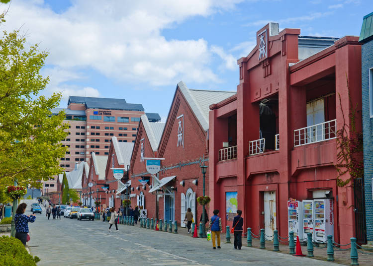 Hakodate Souvenir Shopping at Retro Warehouses: Kanemori Red Brick Warehouse Group