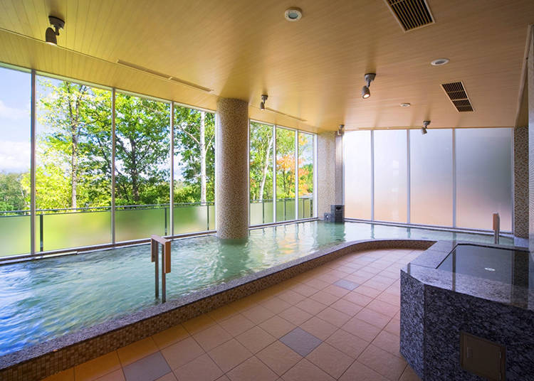 2. Mineral-rich natural hot springs - Spend time relaxing in the midst of a pristine, verdant forest