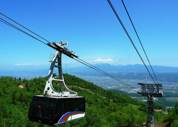 5. Enjoy the ropeway and view of the garden - Gentle breezes will refresh as you try your hand at golf!