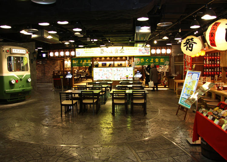 Domestic Flights 3rd Floor Gourmet World: Shiden-dori Shokudo Machi