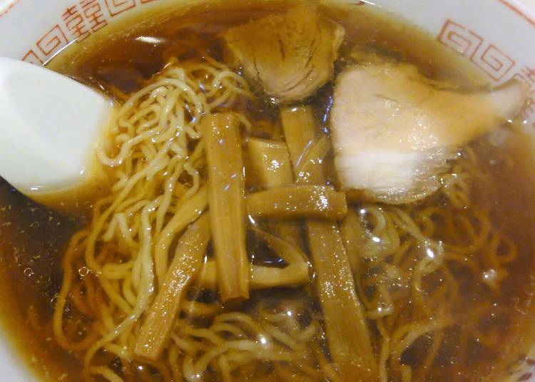 清淡的「釧路拉麵」只有在釧路在吃得到的限定口味
