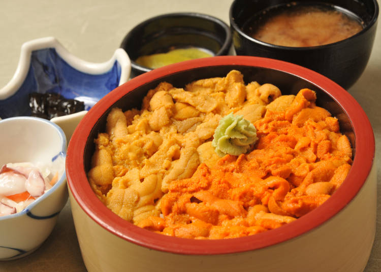Otaru cuisine No. 3: Shakotan sea urchin