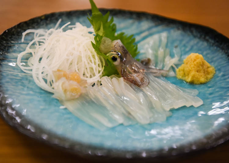 Hakodate cuisine No. 1: Squid