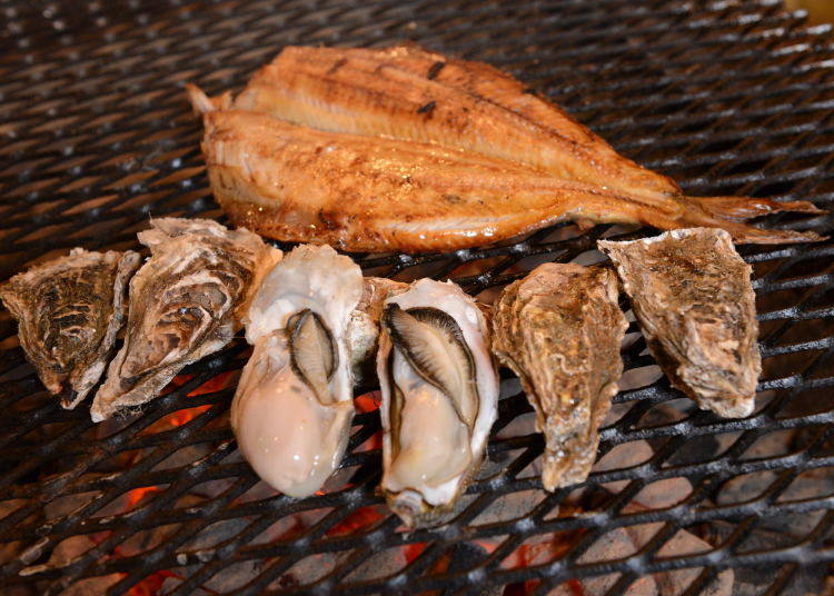 Kushiro cuisine No. 1: Robata-yaki