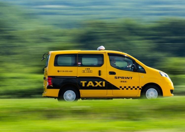 Taxi for Going Directly to Your Destination Unaffected by the Snow
