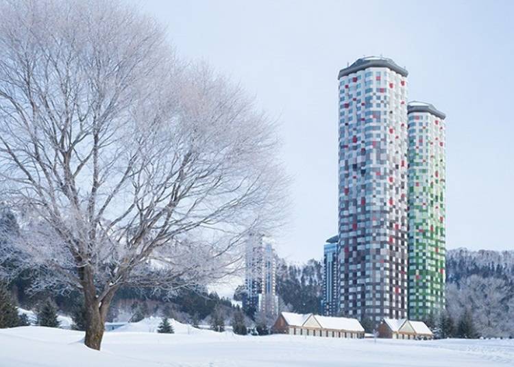 The Tower: The convenient and user-friendly center at Hotel Hoshino Resort Tomamu
