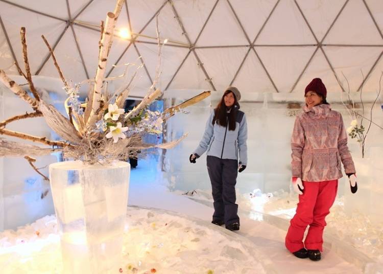 ■ Spread the glittering world at the Ice Shop